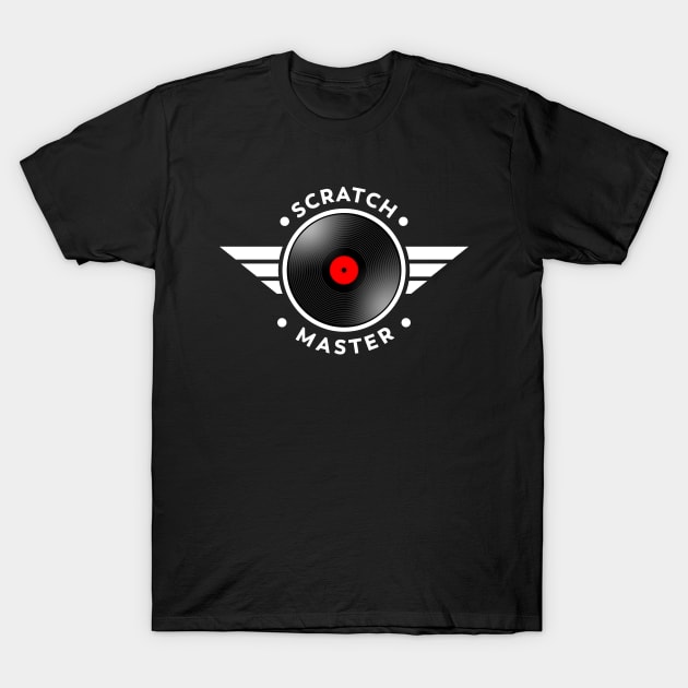 DJ Scratch Master Cool Design Gift T-Shirt by Super Fresh Art